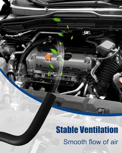Breather Inlet and Outlet Hose Fit for Honda CRV 2002-2006 Honda Civic Si 2002-2005 Acura RSX 2002-2006 Replace 19514-PRB-A00 19514-PPL-G00 in Saudi Arabia