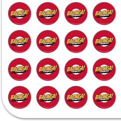 The Big Bang Theory Sheldon Bazinga Planner Calendar Scrapbooking Crafting Stickers in Kuwait