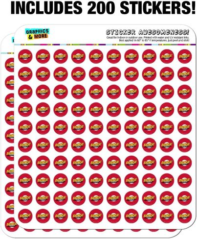 The Big Bang Theory Sheldon Bazinga Planner Calendar Scrapbooking Crafting Stickers in Kuwait