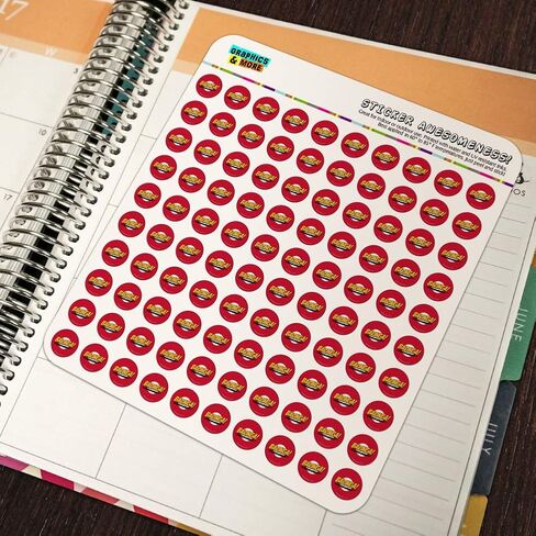 The Big Bang Theory Sheldon Bazinga Planner Calendar Scrapbooking Crafting Stickers in Kuwait