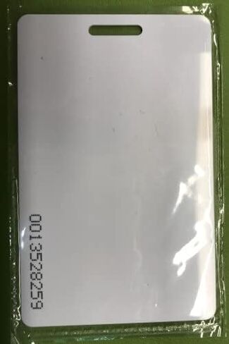 AMANO Standard RFID Prox Slim ISO Cards (for MTX-30, AFR-100, AFR-200 only) Sold in Packs of 20 in Saudi Arabia