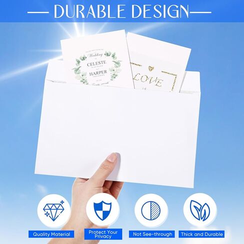 Sayglossy 50 قطعة مغلفات W2 2025 نافذة مزدوجة مغلفات أمان الضرائب ذاتية الغلق، 9-1/4 بوصة × 5-5/8 بوصة in Kuwait