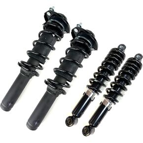 مجموعة DTA الكاملة المكونة من 4 مكونات تعليق - 2 دعامات أمامية + 2 ممتص صدمات خلفي - متوافق مع Kawasaki Mule 600 610 4x4 & Mule SX 4x4 2005-2025 (باستثناء XC) - استبدال OEM in Kuwait