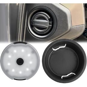 Driver Side Storage LED Lantern Compatible with 2024-2026 Toyota Tacoma 2025-2026 4Runner 2026 RAV4 Woodland Side Dash Mount LED Light Accessories Replace # PT944-35253 -Battery is not included in Saudi Arabia