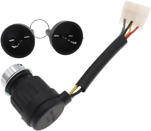 5 Pin JK425-2 Ignition Lock Start Switch Key Compatible with KGE6500E Generator and Similar Models in Saudi Arabia