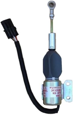 Fuel Shut-off, Compatible with Cummins Engine, 3932530 5.9L 6BT, Replacement Part in Kuwait