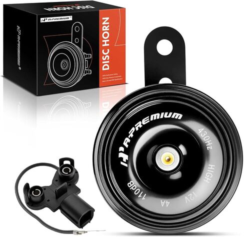 A-Premium Electric Disc Horn Compatible with Honda CR-V CRV, Civic, Accord, Odyssey, Fit & Acura MDX, TSX, TL, RL in Kuwait