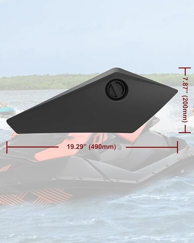 غطاء الوصول الأمامي لـ Sea Doo Spark، غطاء قفل جانبي لملحقات Sea-Doo Spark 60 900 Trixx 2015-2020، استبدال #291004155 in Kuwait