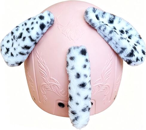 Lecherri Ears for Helmet with Tail 3PCS Together Accessories Decoration for Motorcycle Bicycle Ski (Helmet Not Included) in Saudi Arabia