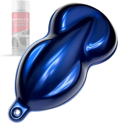 بخاخ DipYourCar Deep Sea Blue Dip Pearl Aerosol - طلاء سيارات قابل للنزع للعجلات والشعارات وأغطية المرايا والحواف - تخصيص السيارة بنفسك، لمسة نهائية لؤلؤية in Kuwait