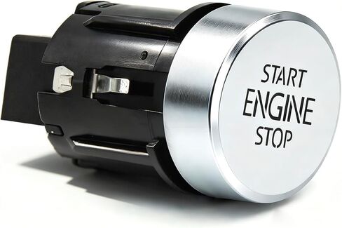 Ignition Starter Switch Compatible with Volkswagen VW Tiguan 2009 2010 2011 2012 2013 2014 2015 2016 2017 2018, Start Stop One-Button Switch Replaces 561959839 56D959839A in Saudi Arabia