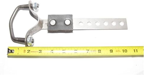 6 Hole Swivel Tail Pipe 1-1/2" - 2-1/2" Universal Exhaust Tailpipe Hanger in Saudi Arabia