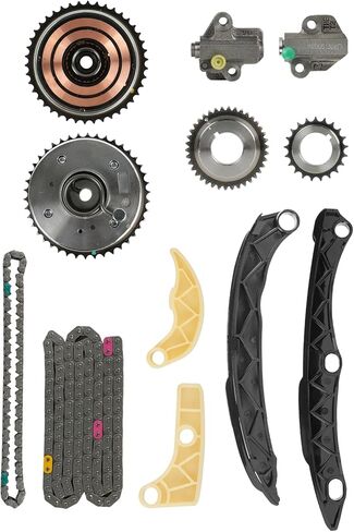 12PCS Engine Timing Chain Kit w/VVT Gear Sprocket Compatible with 2016-2019 Hyundai Sonata, 2018-2021 Tucson, 2017-2022 Kia Sportage, 2.0L 2.4L, Replace 24350-2GGB0 24370-2G751 in Kuwait