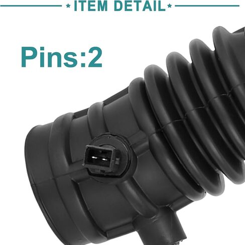 ACROPIX Auto Air Intake Tube Hose Fit for Chevrolet Aveo - Pack of 1 Black in Kuwait