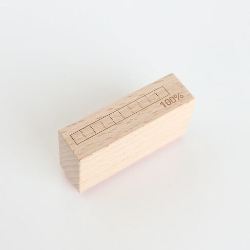 Progress Bar Rubber Stamp, Tracker for Office Study Task Management, Planner Notebook & Schedule, Manual Loading Bar Graphic, Percent Status Record, 0.4'' x 1.9'' Impression Size in Saudi Arabia