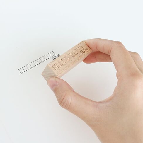 Progress Bar Rubber Stamp, Tracker for Office Study Task Management, Planner Notebook & Schedule, Manual Loading Bar Graphic, Percent Status Record, 0.4'' x 1.9'' Impression Size in Saudi Arabia