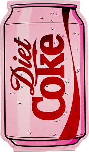 مجلة CrownJewlz Coca-Cola Diet Coke Spiral Journal مع مفكرة جيب قابلة للطي، وأقواس ونمط علبة لامعة، علبة حمراء وردية ولامعة، جمالية لطيفة للسفر والمدرسة والمكتب والكتابة اليومية in Kuwait