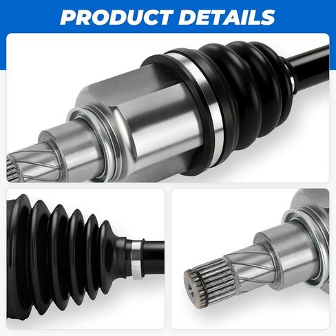 TadaMark 2PCs Front CV Constant Velocity Axle Shaft Assembly Fit for Nissan Sentra 2013-2019 1.8L, for Auto CVT Trans, Sedan Only, Left Driver and Right Passenger Side in Kuwait