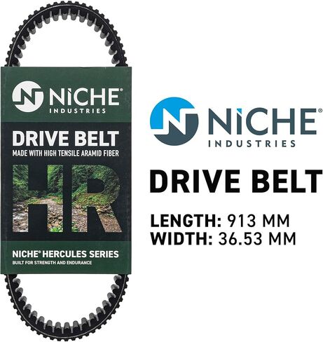 NICHE HERCULES Drive Belt For Arctic Cat Suzuki King Quad 700 750 LTA700X LTA750X 700 4x4 FIS TRV 27601-31G00 3403-141 in Kuwait