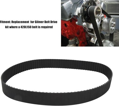 Aramox Gilmer Belt, 42in x 1.5in Nylon Timing Belt for Vehicles, AF65 1004 in Saudi Arabia