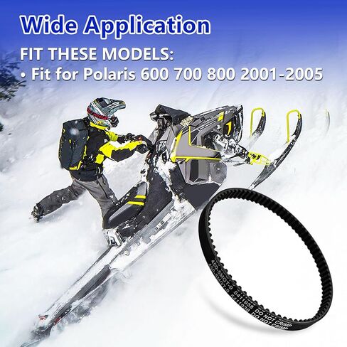 Water Pump Belt Fit for Polaris 600 700 800 —2001 2002 2003 2004 2005 Replaces 5411998 2201821 in Saudi Arabia