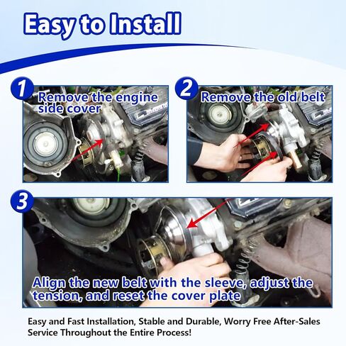 Water Pump Belt Fit for Polaris 600 700 800 —2001 2002 2003 2004 2005 Replaces 5411998 2201821 in Saudi Arabia