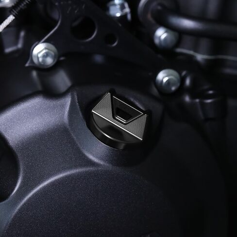 For Hypermotard 950/SP 2019-2020 2022-2024 Hypermotard 950 RVE 2020 2022-2024 Motorcycle M20X2.5 CNC Engine Oil Cap Bolt Fuel Filler Cap Accessories (black) in Kuwait