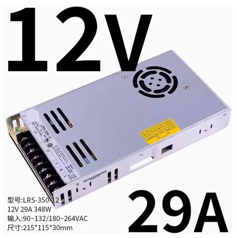 1 قطعة LRS-350 350 واط إخراج واحد تحويل التيار الكهربائي 3.3 فولت 4.2 فولت 5 فولت 12 فولت 15 فولت 24 فولت 36 فولت 48 فولت (LRS-350-36V 9.7A) in Saudi Arabia