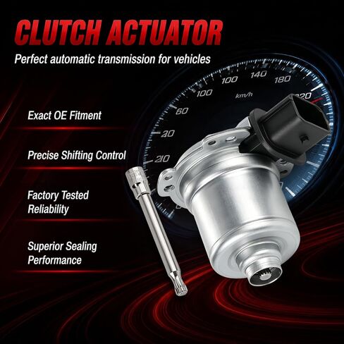 2 قطعة AE8Z-7C604-A مشغل ناقل الحركة الأوتوماتيكي A/B لـ 2012-2018 Ford Focus SE SEL & 2011-2019 Ford Fiesta، DPS6 6DCT250 محرك تحويل القابض المزدوج مع أداة فتح 1/4 بوصة AE8Z7C604A in Kuwait
