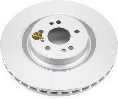 دوار الفرامل الأمامية المطلي بالكامل من PowerStop Evolution لسيارة Mercedes-Benz GL350 2013-16 |GL450 2014-16 |GLE400 2016-17 |GLE400 2019 |GLS350d 2017 - ترقية دوار قرص OE المباشر، EBR1463EVC in Kuwait