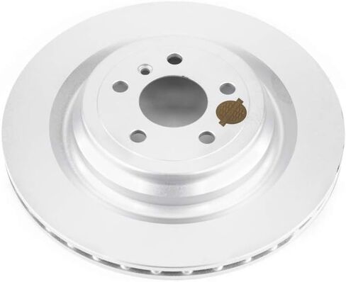 دوار الفرامل الخلفي المطلي بالكامل من PowerStop Evolution لسيارة Mercedes-Benz GL350 2013-16 |GL450 2014-16 |GL550 2014-16 |GLE43 AMG 2017-19 |GLS350d 2017 - ترقية دوار قرص OE المباشر، EBR1600EVC in Kuwait