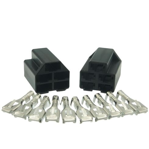 Ignition Key Switch Connector Kit for M90206, 2 Pack HD Replacement Connector with Terminals, Compatible with TCA22740, TCA15075, AM101561, EZTrak, Ztrak, Quiktrak, Gator in Saudi Arabia