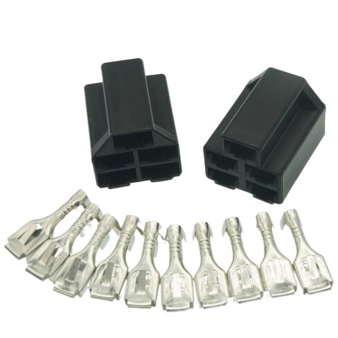 Ignition Key Switch Connector Kit for M90206, 2 Pack HD Replacement Connector with Terminals, Compatible with TCA22740, TCA15075, AM101561, EZTrak, Ztrak, Quiktrak, Gator in Saudi Arabia