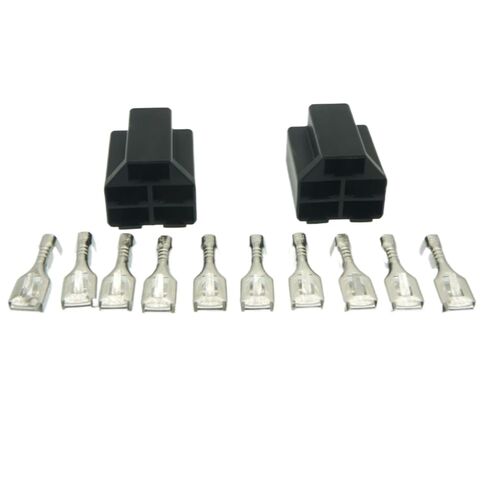 Ignition Key Switch Connector Kit for M90206, 2 Pack HD Replacement Connector with Terminals, Compatible with TCA22740, TCA15075, AM101561, EZTrak, Ztrak, Quiktrak, Gator in Saudi Arabia