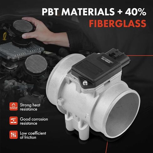 A-Premium Mass Air Flow Sensor Meter [4-Pins] Compatible with Ford Thunderbird 1996-1997 & Mercury Cougar 1996-1997, 3.8L 4.6L, Replace for# F6SF12B579AA in Kuwait