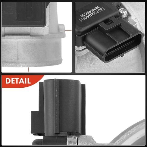 A-Premium Mass Air Flow Sensor Meter [4-Pins] Compatible with Ford Thunderbird 1996-1997 & Mercury Cougar 1996-1997, 3.8L 4.6L, Replace for# F6SF12B579AA in Kuwait