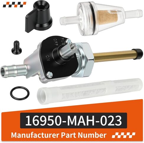 الوقود الغاز صمام بيتكوك عدة ث/فلتر الوقود لهوندا شادو سبيريت ACE Sabre Magna 1100 VT1100C VT1100T VT1100D 1995-2007 16950-MAH-023 in Kuwait