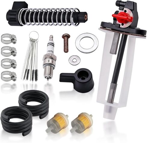 7051006 Fuel Valve Petcock & Lever knob SPRING kit Fit for Polaris 300 400L Trail Blazer 250 Big Boss 250 300 350L 400L Scrambler 400 500 Sportsman 400 Magnum 425 Trail Boss 250 350L replace 5431391 in Kuwait