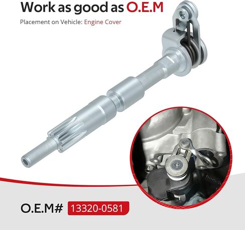 JAVIK صمام الطاقة المحرك الربط رافعة محافظ لكاواساكي KX85 KX100 2004-2024 O.E.M #13320-0581 in Kuwait