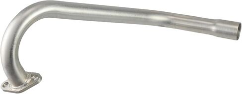 Upgrade Right Long 5 Stage Exhaust Pipe Header For Coleman CT100U CC100X 98cc For FRP GMB100 Mini Bike For Predator 79cc 3hp Engine Mini Bike Silver in Kuwait