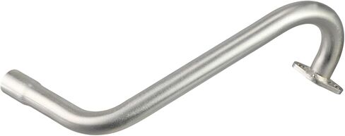 Upgrade Right Long 5 Stage Exhaust Pipe Header For Coleman CT100U CC100X 98cc For FRP GMB100 Mini Bike For Predator 79cc 3hp Engine Mini Bike Silver in Kuwait