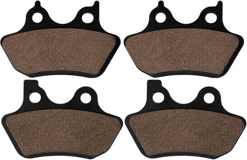 Front & Rear Brake Pads for Harley Davidson Heritage Softail, FLSTCI FLSTC Heritage Classic Fat Boy Dyna Electra Glide/Sportster XLH883R/FXST Softail Standard/FXSTB Night Train in Saudi Arabia
