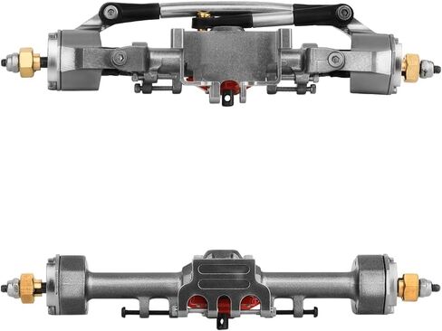 ترقيات محور البوابة الأمامية والخلفية على شكل ماسي SCX24 للزاحف المحوري SCX24 Deadbolt C10 JLU Gladiator Bronco 1/24 RC (رمادي) in Kuwait