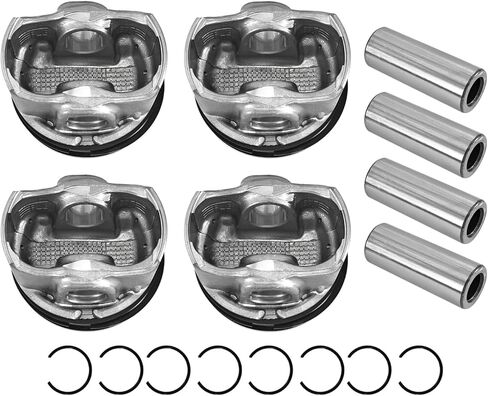مجموعة مكبس وحلقة STD، 23041-2BAC0 23410-2BCA0 استبدال حلقات مكابس المحرك المتوافقة مع Hyundai Elantra/مع Kia Soul Forte 1.6T G4FJ 2014-2020 in Kuwait