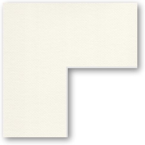 8x10 Matting for 4x6 Oval Photograph or Artwork 4-Ply Bevel Cut Acid Free Matboard for Picture framing (Cloud White) in Kuwait