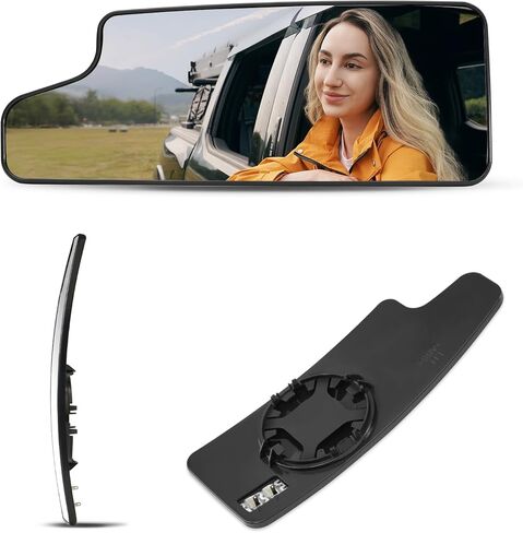 Compatible with 2020 2021 Chevrolet Chevy Silverado 1500 2500 3500 HD, GMC Sierra 1500 2500HD 3500HD Driver Side Mirror, Lower Left Side Convex Mirror Glass, Power Heated in Kuwait
