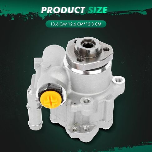 SCITOO Power Steering Pump Compatible with for Audi TT 2000 2001 2002 2003 2004 2005 2006, For TT for Quattro 2000 2001 2002 2003 2004 2005 2006, Replace# 21-5358 Power assist pump in Kuwait