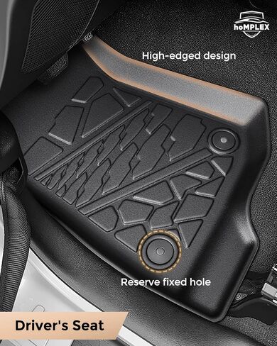 Floor Mats Cargo Liner for Jeep Wrangler JL 4 Door 2018-2025 2026 Without SUBWOOFER (Non JK or 4XE) All Weather TPE Tech Trunk Mats for Wrangler JL 2019 2020 2021 2022 2023 2024 Accessories in Saudi Arabia