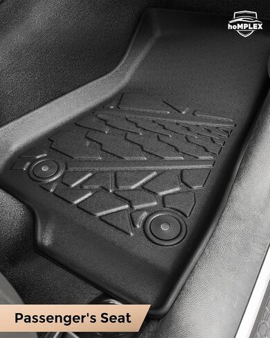 Floor Mats Cargo Liner for Jeep Wrangler JL 4 Door 2018-2025 2026 Without SUBWOOFER (Non JK or 4XE) All Weather TPE Tech Trunk Mats for Wrangler JL 2019 2020 2021 2022 2023 2024 Accessories in Saudi Arabia