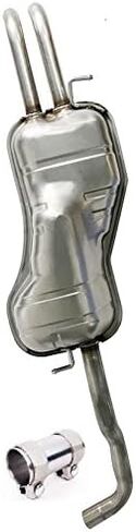 Northeastern Exhaust Stainless Steel Rear Muffler Fits 1999-2004 VW Jetta 1.8L 1.9L 2.8L in Kuwait
